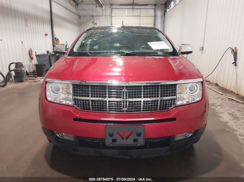 2010 Lincoln Mkx VIN: 2LMDJ8JC1ABJ30214 Lot: 39794075