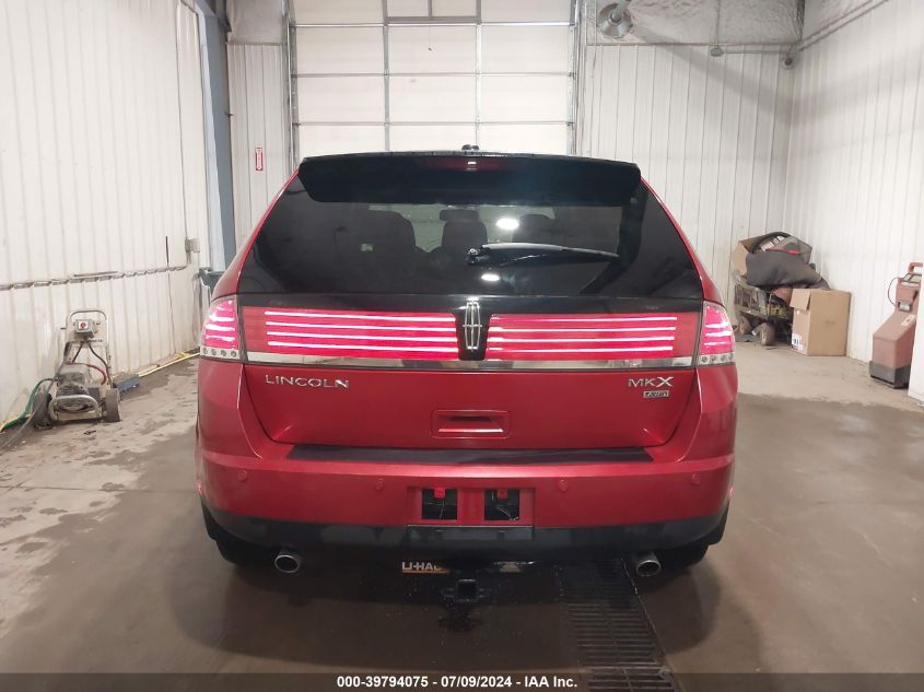 2010 Lincoln Mkx VIN: 2LMDJ8JC1ABJ30214 Lot: 39794075