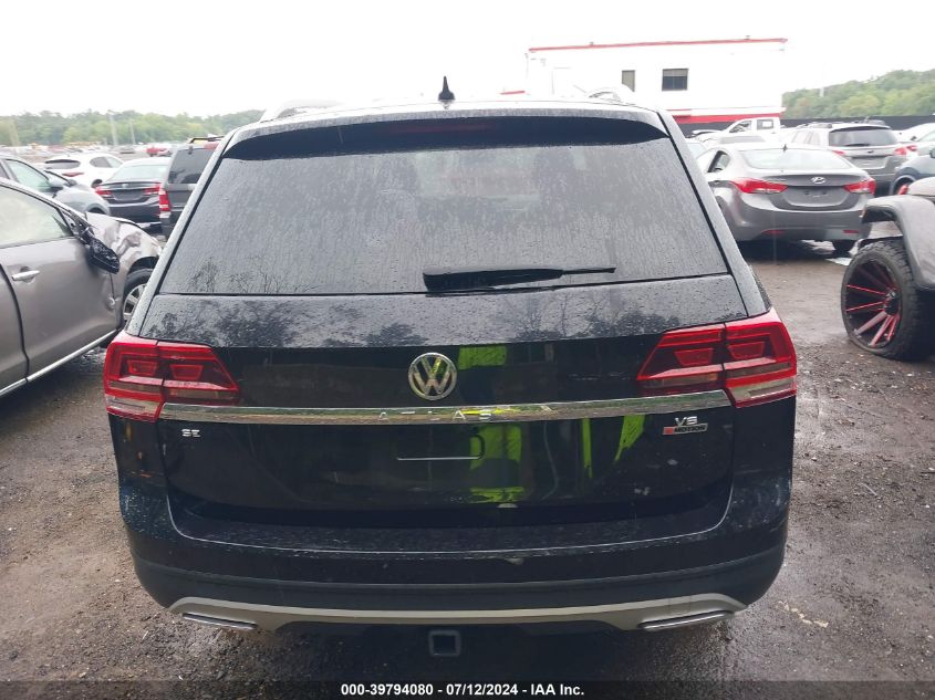 2019 Volkswagen Atlas 3.6L V6 Se W/Technology VIN: 1V2UR2CA6KC579468 Lot: 39794080