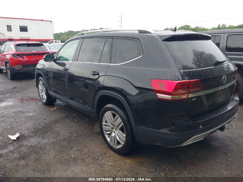 2019 Volkswagen Atlas 3.6L V6 Se W/Technology VIN: 1V2UR2CA6KC579468 Lot: 39794080