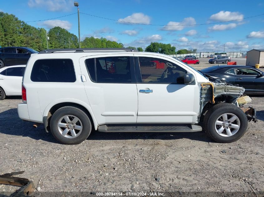 2015 Nissan Armada Sv VIN: 5N1BA0ND6FN609733 Lot: 39794114