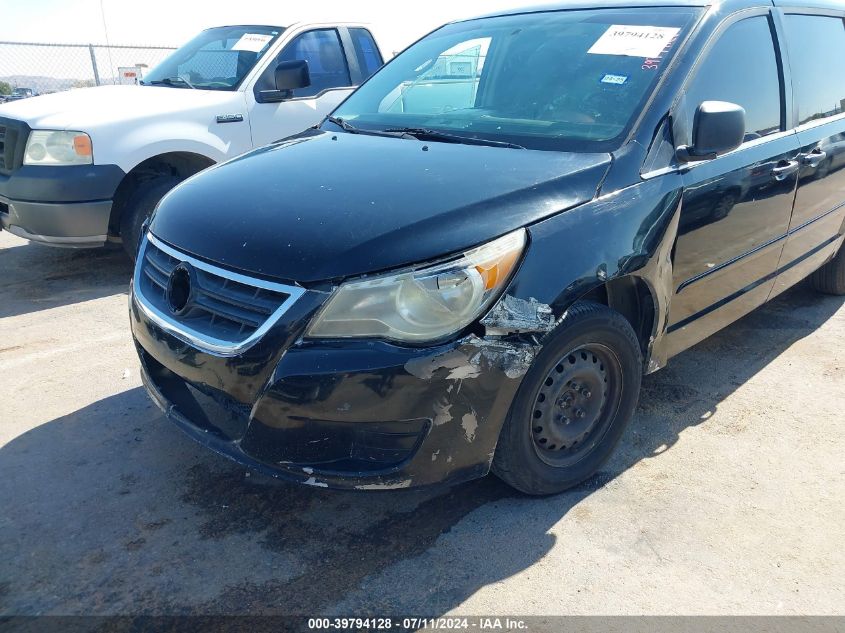 2010 Volkswagen Routan S VIN: 2V4RW4D13AR168891 Lot: 39794128