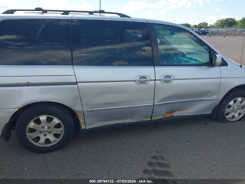 2002 Honda Odyssey Ex-L VIN: 5FNRL18022B054431 Lot: 39794132