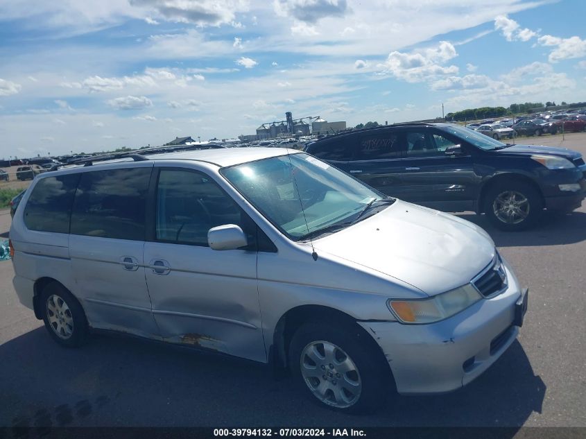 2002 Honda Odyssey Ex-L VIN: 5FNRL18022B054431 Lot: 39794132