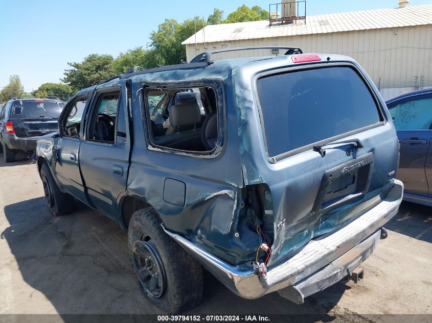1997 Toyota 4Runner Sr5 V6 VIN: JT3GN86R5V0040509 Lot: 39794152