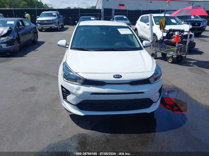 2021 Kia Rio Lx/S VIN: 3KPA24AD1ME395178 Lot: 39794160