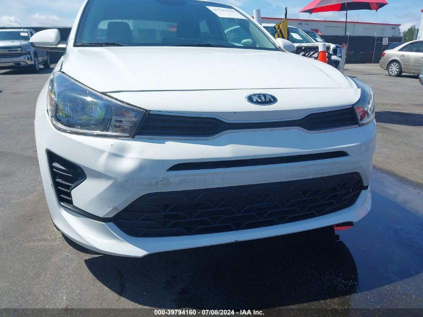 2021 Kia Rio Lx/S VIN: 3KPA24AD1ME395178 Lot: 39794160