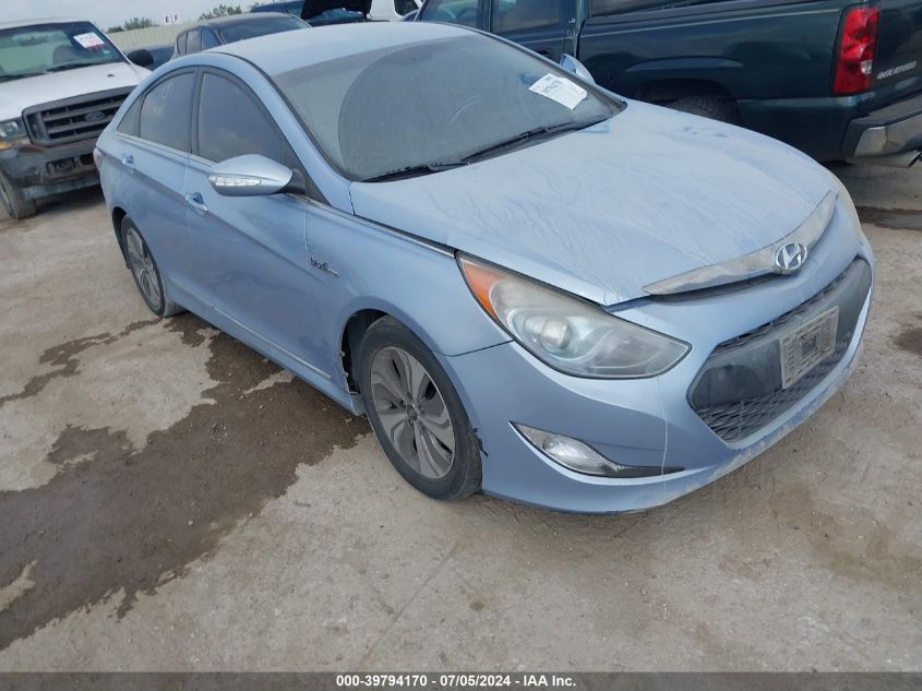 2013 Hyundai Sonata Hybrid Limited VIN: KMHEC4A48DA079399 Lot: 39794170