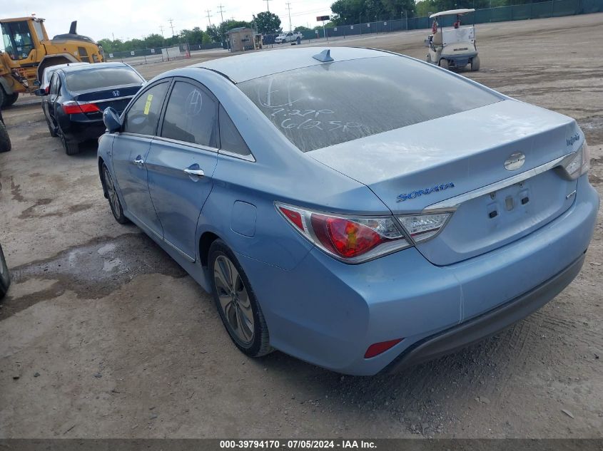 2013 Hyundai Sonata Hybrid Limited VIN: KMHEC4A48DA079399 Lot: 39794170