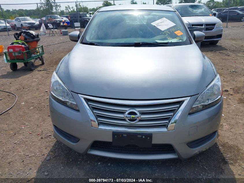 2014 Nissan Sentra S VIN: 3N1AB7AP5EL679781 Lot: 39794173