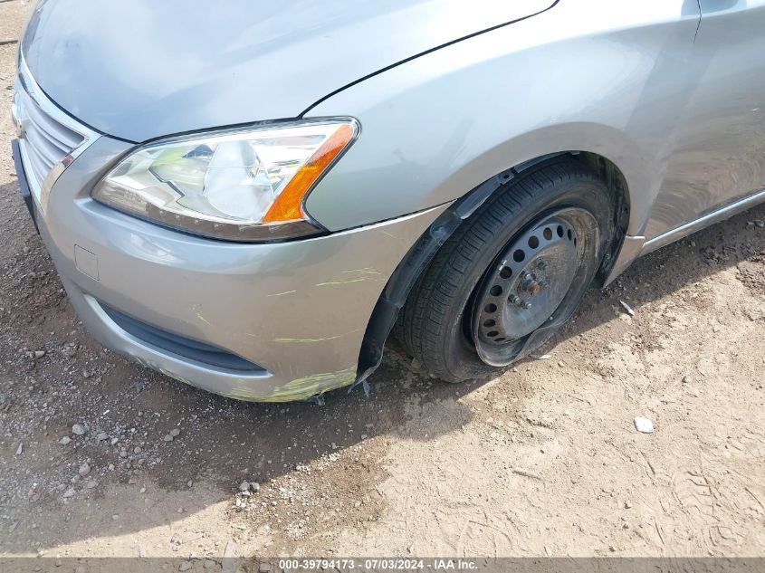 2014 Nissan Sentra S VIN: 3N1AB7AP5EL679781 Lot: 39794173