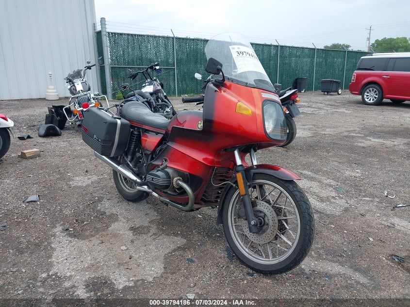 BMW R100 1981. Lot# 39794186. VIN WB1043702B6225528. Photo 1