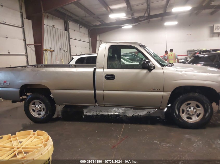 2002 Chevrolet Silverado 1500 K1500 VIN: 1GCEK14WX2Z162611 Lot: 39794190