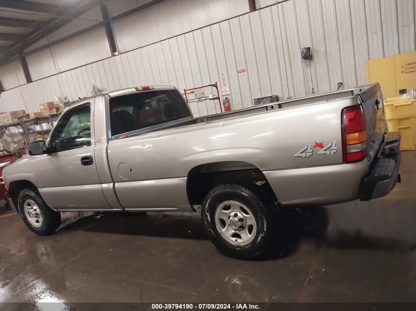 2002 Chevrolet Silverado 1500 K1500 VIN: 1GCEK14WX2Z162611 Lot: 39794190