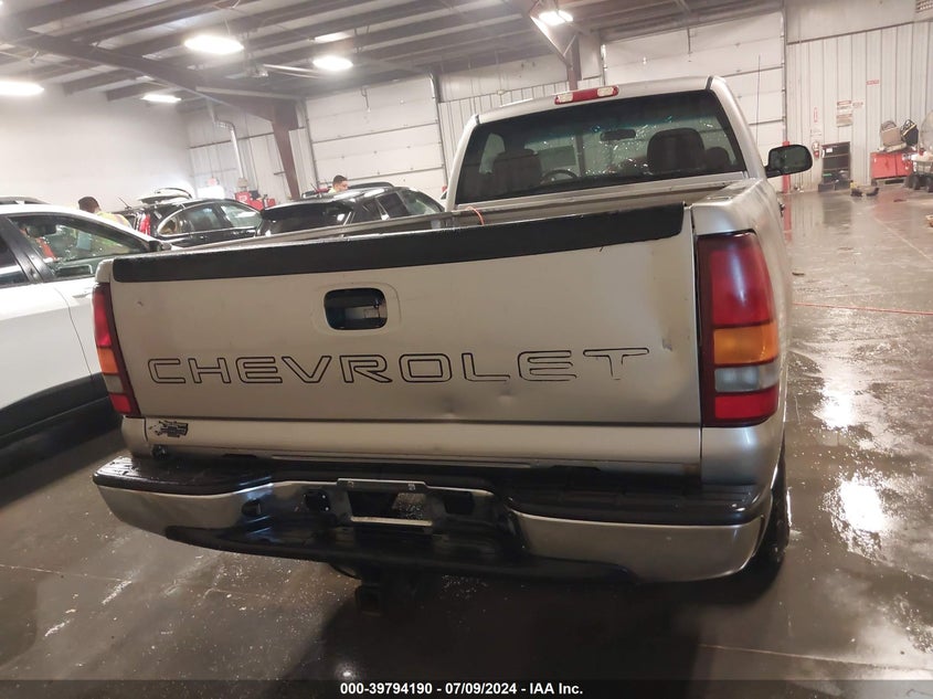 2002 Chevrolet Silverado 1500 K1500 VIN: 1GCEK14WX2Z162611 Lot: 39794190