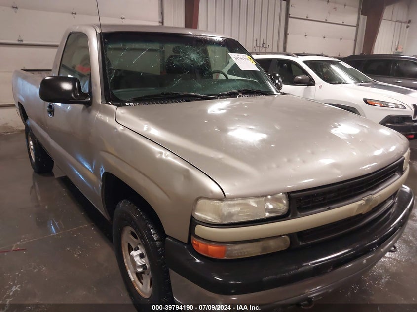 2002 Chevrolet Silverado 1500 K1500 VIN: 1GCEK14WX2Z162611 Lot: 39794190