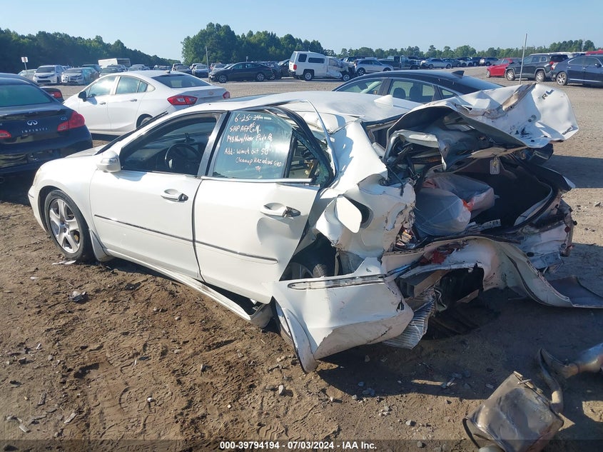2005 Acura Rl VIN: JH4KB16515C007846 Lot: 39794194