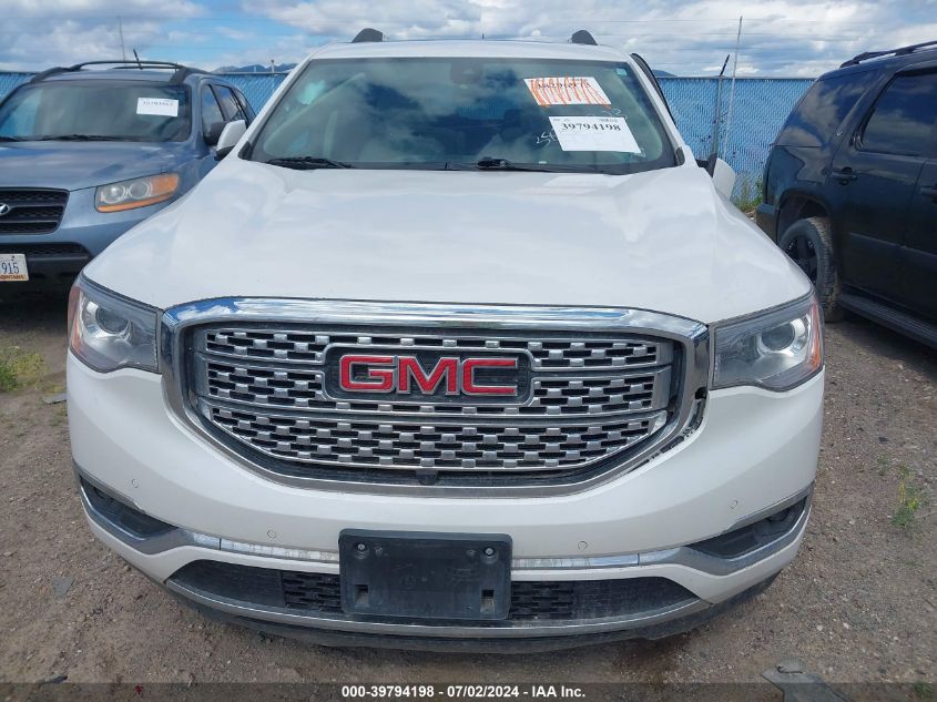 2017 GMC Acadia Denali VIN: 1GKKNXLS6HZ132854 Lot: 39794198