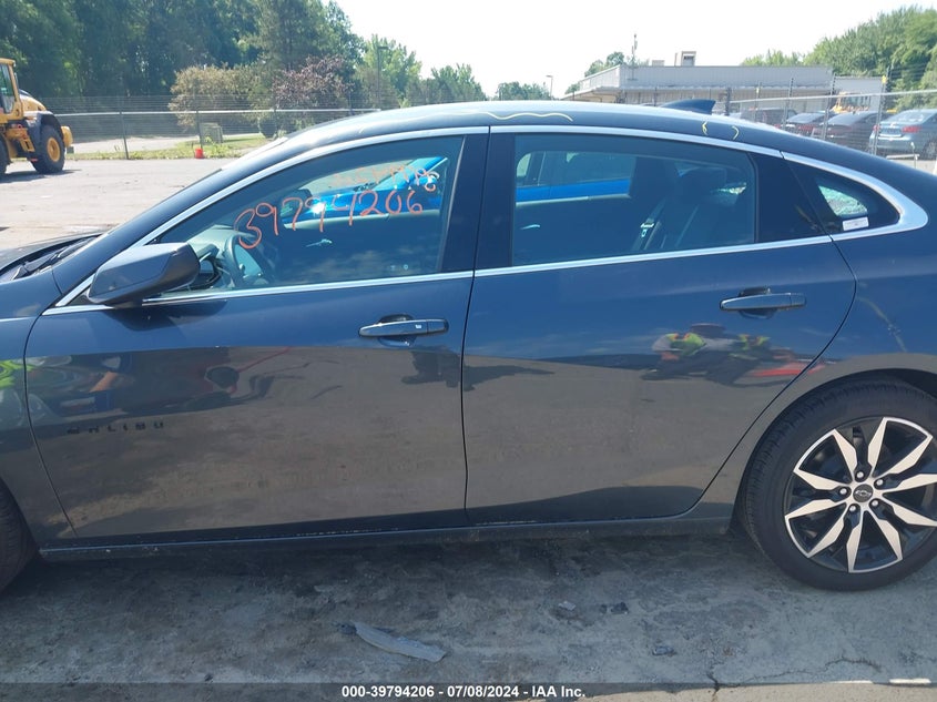 2021 Chevrolet Malibu Fwd Rs VIN: 1G1ZG5STXMF053940 Lot: 39794206