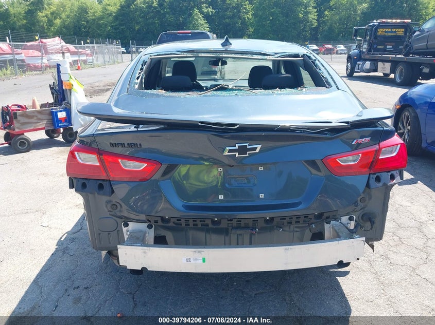 2021 Chevrolet Malibu Fwd Rs VIN: 1G1ZG5STXMF053940 Lot: 39794206