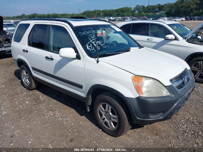 2003 Honda Cr-V Ex VIN: SHSRD78883U143808 Lot: 39794243