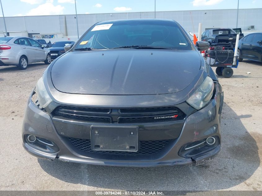 2015 Dodge Dart Sxt VIN: 1C3CDFBB4FD213462 Lot: 39794246