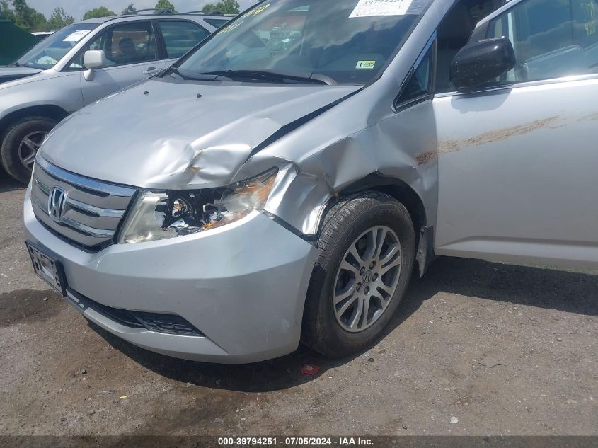 2012 Honda Odyssey Ex-L VIN: 5FNRL5H67CB066099 Lot: 39794251