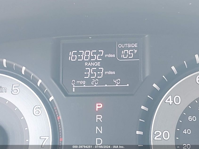 2012 Honda Odyssey Ex-L VIN: 5FNRL5H67CB066099 Lot: 39794251