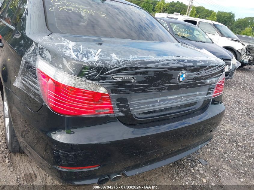 2010 BMW 535 Xi VIN: WBANV9C56AC390117 Lot: 39794275