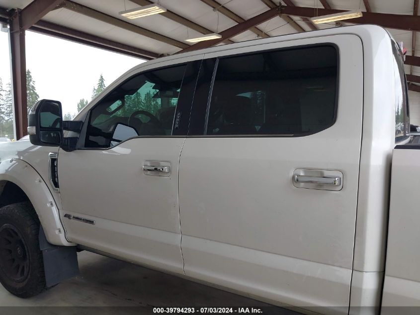 2018 Ford Super Duty F-350 Srw Platinum VIN: 1FT8W3BT7JEC02803 Lot: 39794293