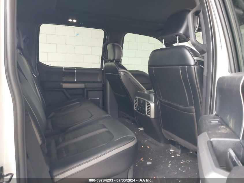 2018 Ford Super Duty F-350 Srw Platinum VIN: 1FT8W3BT7JEC02803 Lot: 39794293