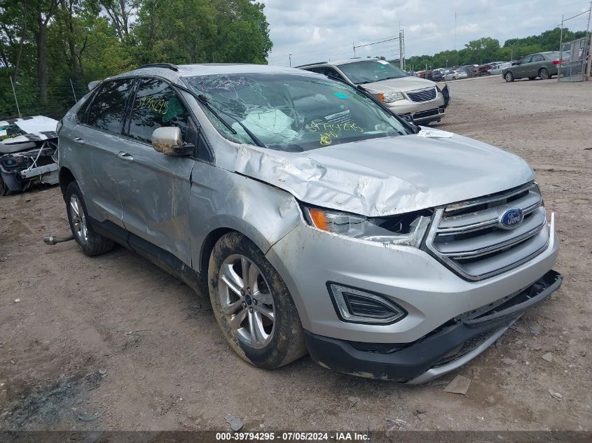 2017 Ford Edge Sel VIN: 2FMPK3J8XHBB61301 Lot: 39794295