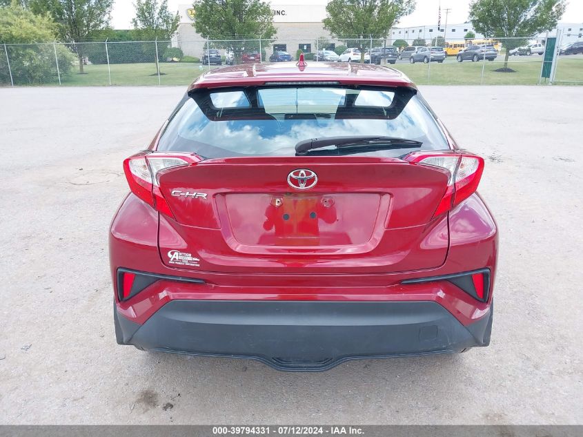 2018 Toyota C-Hr Xle VIN: NMTKHMBX2JR012098 Lot: 39794331