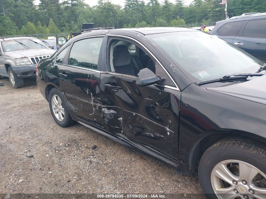 2013 Chevrolet Impala Ls VIN: 2G1WF5E32D1139851 Lot: 39794335