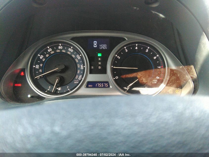 2010 Lexus Is 250 VIN: JTHCF5C20A2034711 Lot: 39794345