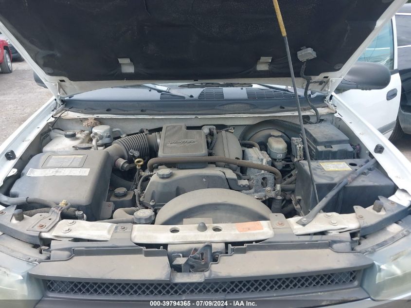 2002 Chevrolet Trailblazer VIN: 1GNDS13S622475794 Lot: 39794365