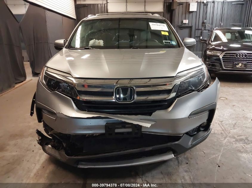 2021 Honda Pilot Exl VIN: 5FNYF6H55MB007487 Lot: 39794378