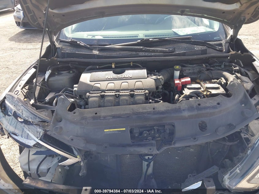 2018 Nissan Sentra S/Sv/Sr/Sl VIN: 3N1AB7AP3JY226465 Lot: 39794384