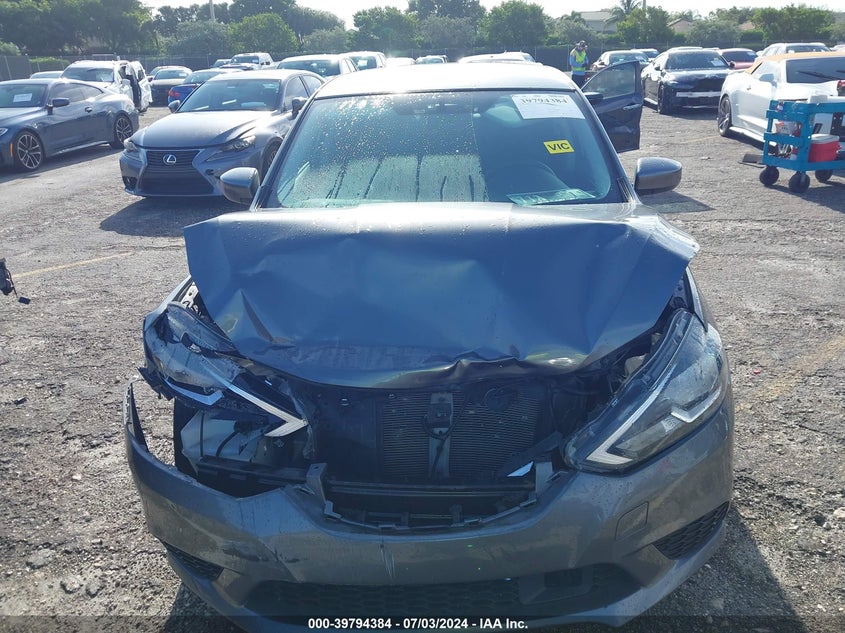 2018 Nissan Sentra S/Sv/Sr/Sl VIN: 3N1AB7AP3JY226465 Lot: 39794384