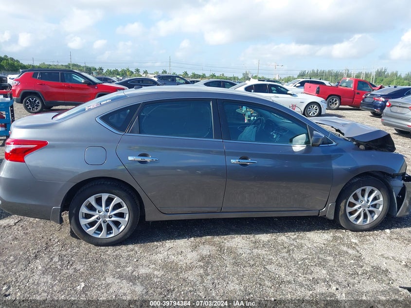 2018 Nissan Sentra S/Sv/Sr/Sl VIN: 3N1AB7AP3JY226465 Lot: 39794384