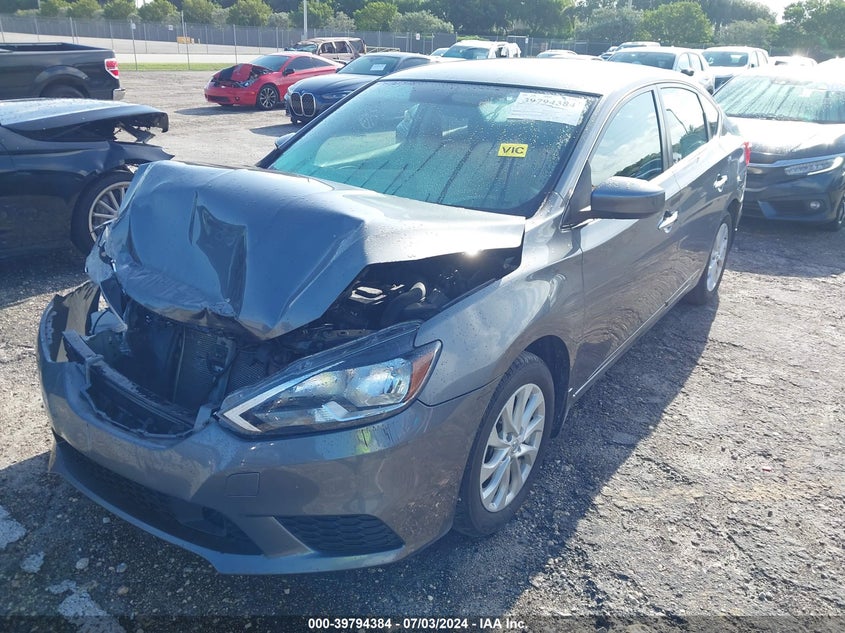 2018 Nissan Sentra S/Sv/Sr/Sl VIN: 3N1AB7AP3JY226465 Lot: 39794384