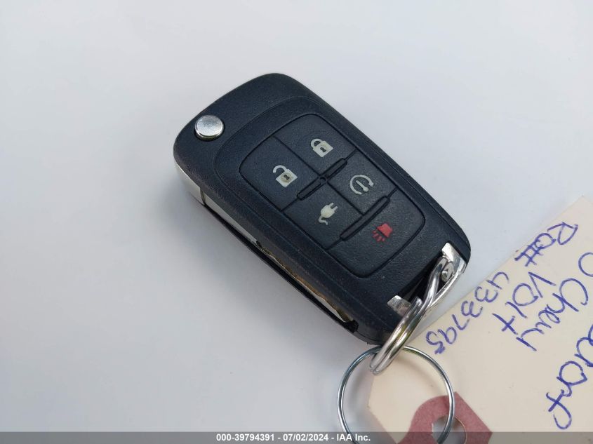 2015 Chevrolet Volt VIN: 1G1RA6E44FU139593 Lot: 39794391