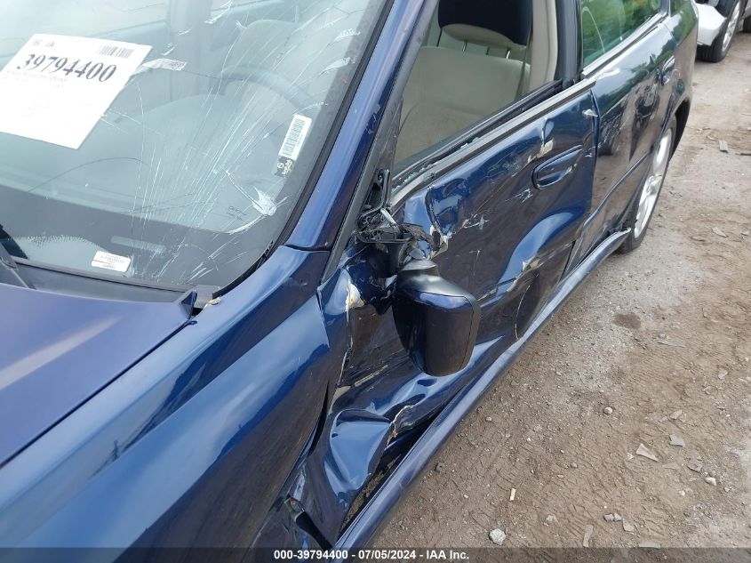 2006 Subaru Legacy 2.5I/2.5I Limited VIN: 4S3BL626767211958 Lot: 39794400