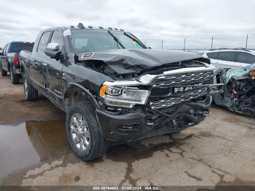 2022 Ram 2500 Limited Mega Cab 4X4 6'4 Box VIN: 3C6UR5TL7NG367238 Lot: 39794403