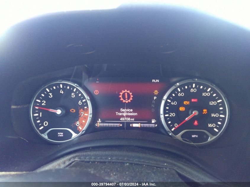 2017 Jeep Renegade Latitude Fwd VIN: ZACCJABB1HPF73722 Lot: 39794407