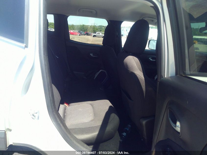 2017 Jeep Renegade Latitude Fwd VIN: ZACCJABB1HPF73722 Lot: 39794407