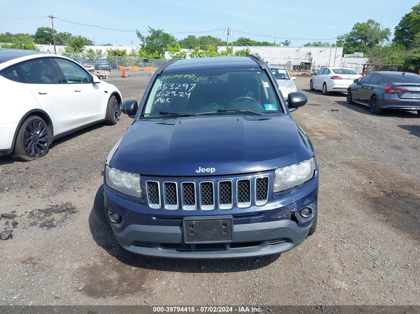2014 Jeep Compass Sport VIN: 1C4NJDBB4ED644772 Lot: 39794418