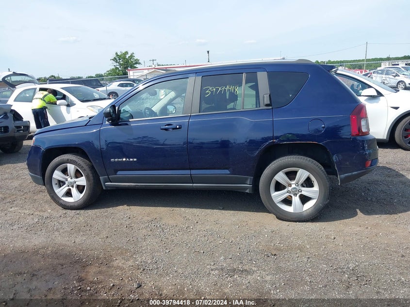 2014 Jeep Compass Sport VIN: 1C4NJDBB4ED644772 Lot: 39794418