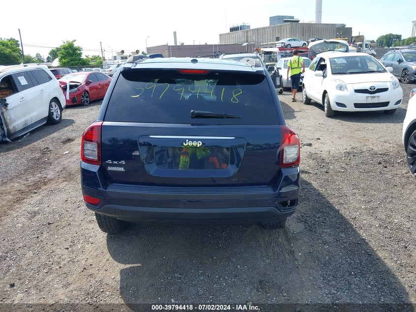 2014 Jeep Compass Sport VIN: 1C4NJDBB4ED644772 Lot: 39794418