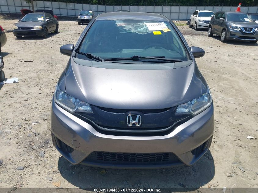 2015 Honda Fit Lx VIN: 3HGGK5H5XFM750924 Lot: 39794433